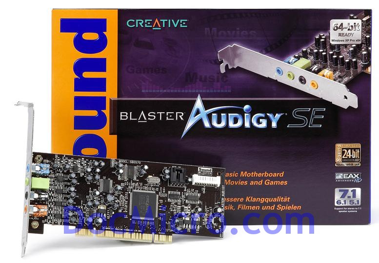 Creative - Sound Blaster Audigy 2 SE 7.1 PCI OEM - Cartes - Cartes Son