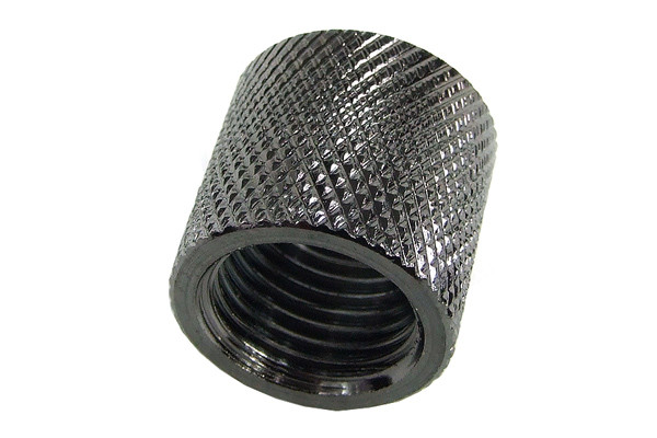 Bushing G1 4 To G1 4knurledblack Nickel - Docmicro - Fittings 