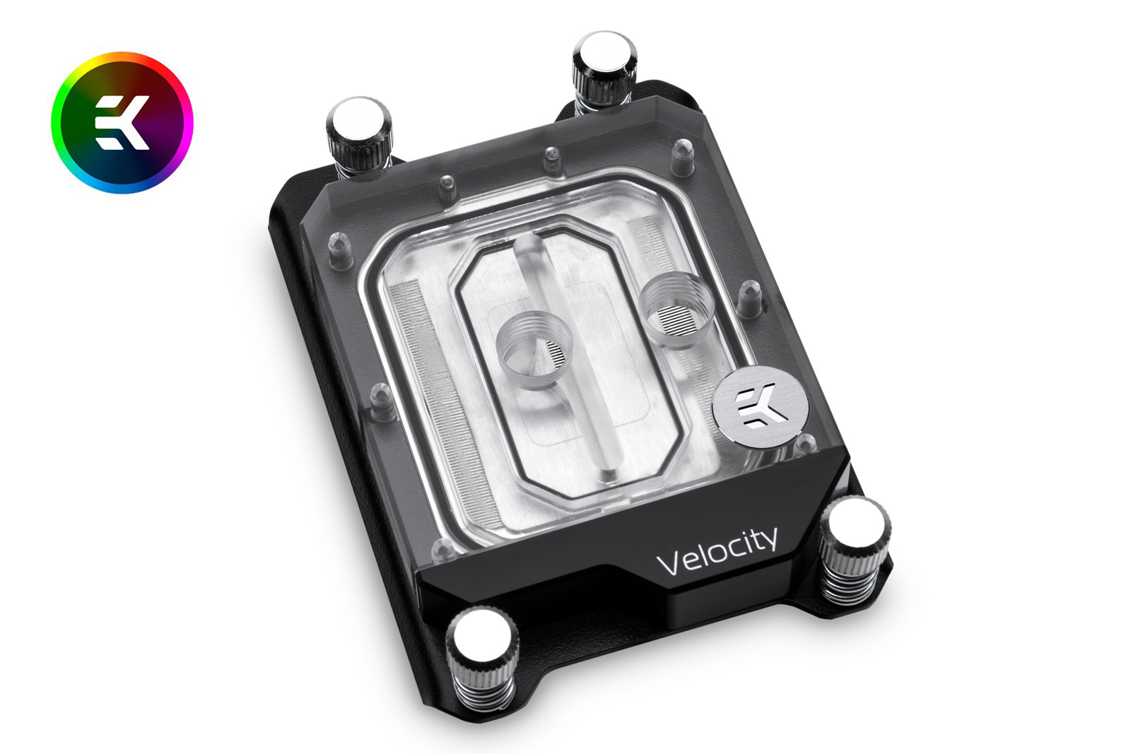 WaterBlock CPU EK-Quantum Velocity STR4 D-RGB - Nickel / Plexi - EK ...