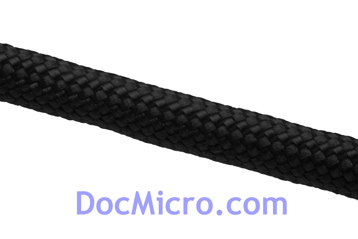 AlphaCord Sleeve 4mm - 3,3m (10ft) - Black (Paracord 550 Typ 3) - Alphacool  - Tuning & Cables - Sleeved Cables - Others